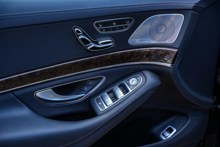 Mercedes-Benz S-Klasse 350d Lang Premium Plus Panodak Burmester Stoelventilatie Memory 360 Camera ACC