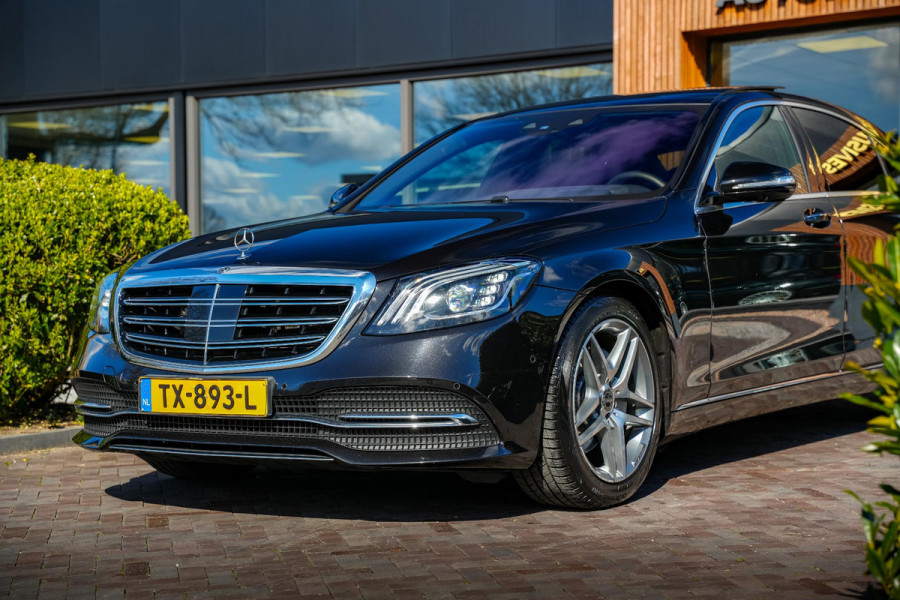 Mercedes-Benz S-Klasse 350d Lang Premium Plus Panodak Burmester Stoelventilatie Memory 360 Camera ACC
