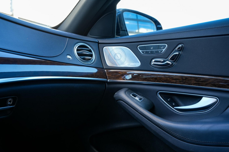 Mercedes-Benz S-Klasse 350d Lang Premium Plus Panodak Burmester Stoelventilatie Memory 360 Camera ACC