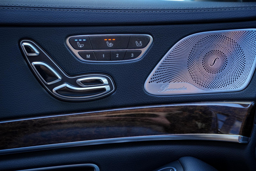 Mercedes-Benz S-Klasse 350d Lang Premium Plus Panodak Burmester Stoelventilatie Memory 360 Camera ACC