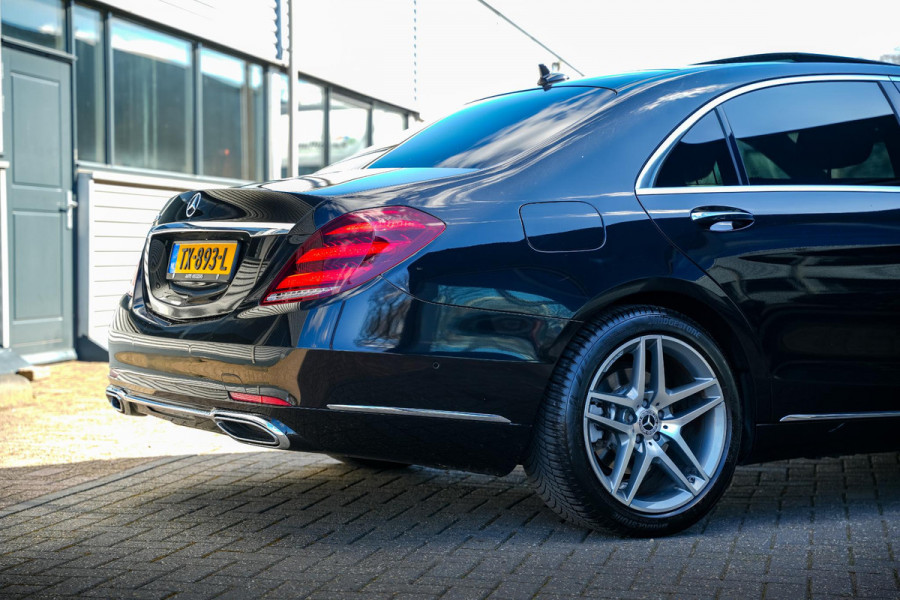 Mercedes-Benz S-Klasse 350d Lang Premium Plus Panodak Burmester Stoelventilatie Memory 360 Camera ACC