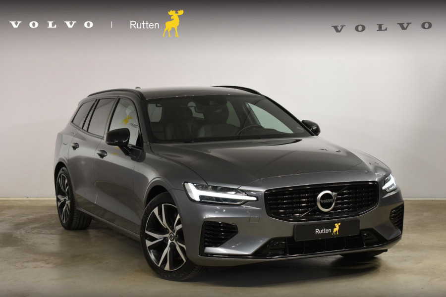 Volvo V60 T6 340PK Automaat Twin Engine AWD R-Design / Navigatie / Adaptieve Cruisecontrol / Dodehoekdetectie / Harman Kardon / Elektrische Bestuurderstoel / Trekhaak / LM Velgen /