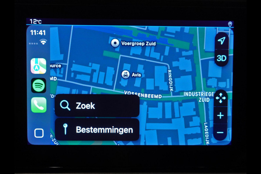 Ford Transit Connect 1.5 L2 Trend Automaat Navi Camera Trekhaak Parkeersensoren Cruise Control 3 Zits Carplay Apple Carplay / Android Auto Imperiaal  Euro6