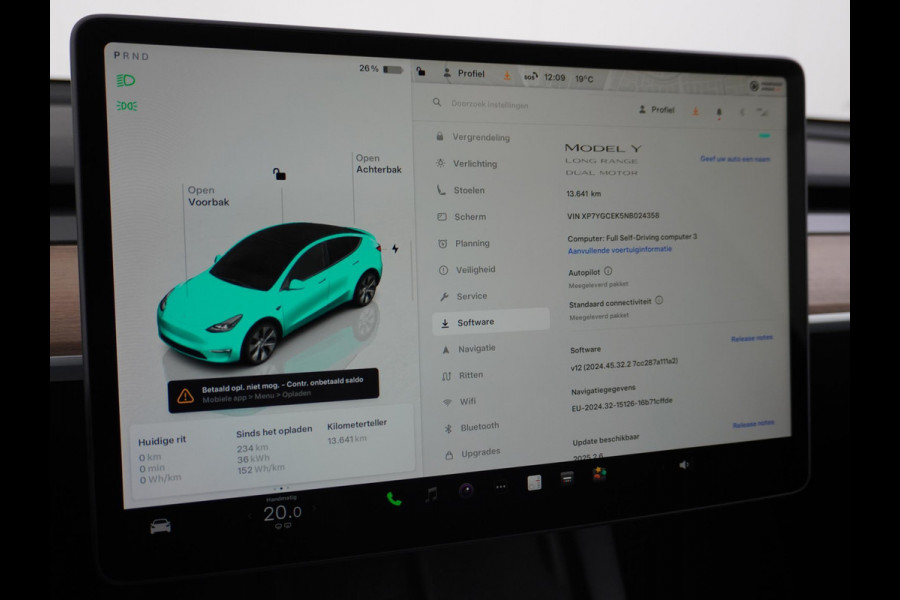 Tesla Model Y Long Range Dual AWD 78.1 kWh AUTOPILOT | UNIEKE KM STAND! | TESLA GARANTIE T/M 9-2026