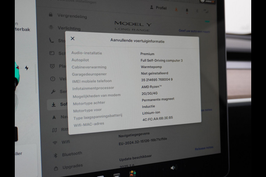 Tesla Model Y Long Range Dual AWD 78.1 kWh AUTOPILOT | UNIEKE KM STAND! | TESLA GARANTIE T/M 9-2026