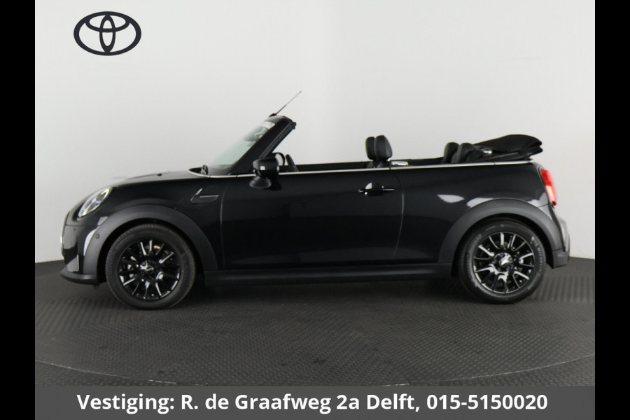 MINI Cabrio 1.5 Cooper Black-Sport Automaat 140 PK | Navigatie | Camera | Climate Control |