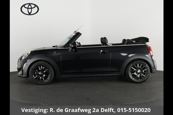 MINI Cabrio 1.5 Cooper Black-Sport Automaat 140 PK | Navigatie | Camera | Climate Control |