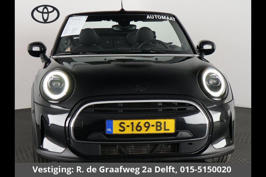 MINI Cabrio 1.5 Cooper Black-Sport Automaat 140 PK | Navigatie | Camera | Climate Control |