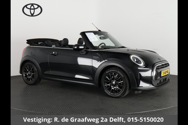 MINI Cabrio 1.5 Cooper Black-Sport Automaat 140 PK | Navigatie | Camera | Climate Control |