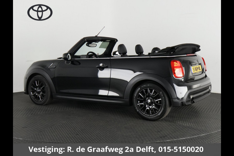 MINI Cabrio 1.5 Cooper Black-Sport Automaat 140 PK | Navigatie | Camera | Climate Control |