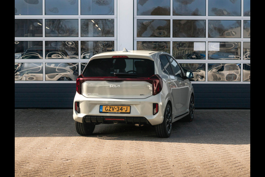 Kia Picanto 1.0 DPI GT-Line | MY25 | Stoel&Stuur Verwarming | Schuif/kanteldak | Clima | Cruise | Apple Carplay