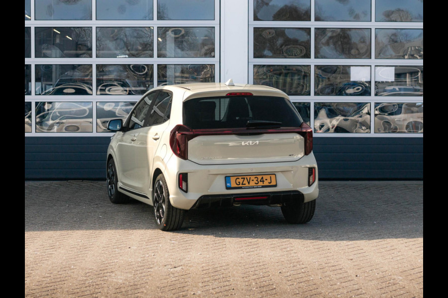 Kia Picanto 1.0 DPI GT-Line | MY25 | Stoel&Stuur Verwarming | Schuif/kanteldak | Clima | Cruise | Apple Carplay