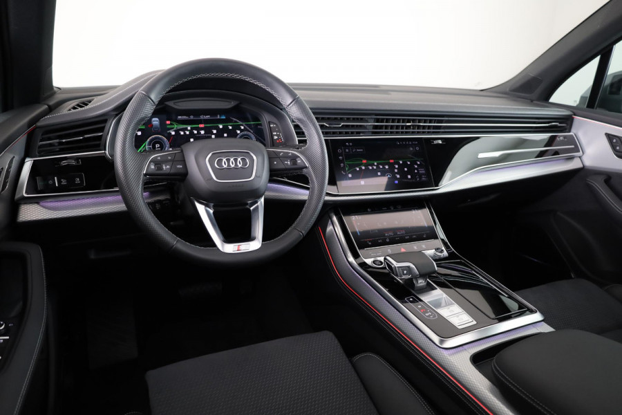 Audi Q7 55 TFSI e quattro Pro Line S 394pk | Panoramadak |  Trekhaak | Bang & Olufsen premium 3d | Head-up Display | Assisentiepakket plus | Ambient Light