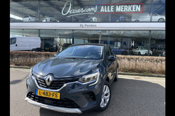 Renault Captur 1.0 TCe 100 Bi-Fuel Business Zen G3 uitgerust met comfort en parking pakket met o.a. Climate control - Cruise control - Parkeersens. V+A - Navi full map - A-uitrijcamera - LED verlicht. - Trekhaak - Regensensor - rijstrook sensor - hill hold