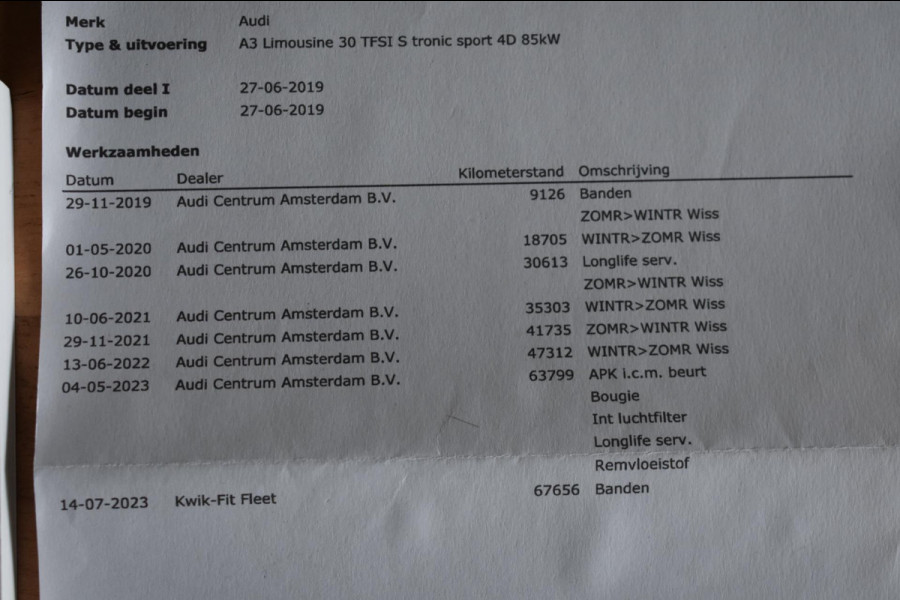 Audi A3 Limousine 30 TFSI Sport S Line | LED | DEALER ONDERHOUDEN | DAB | NAP | NAVIGATIE | CLIMATE CONTROLE