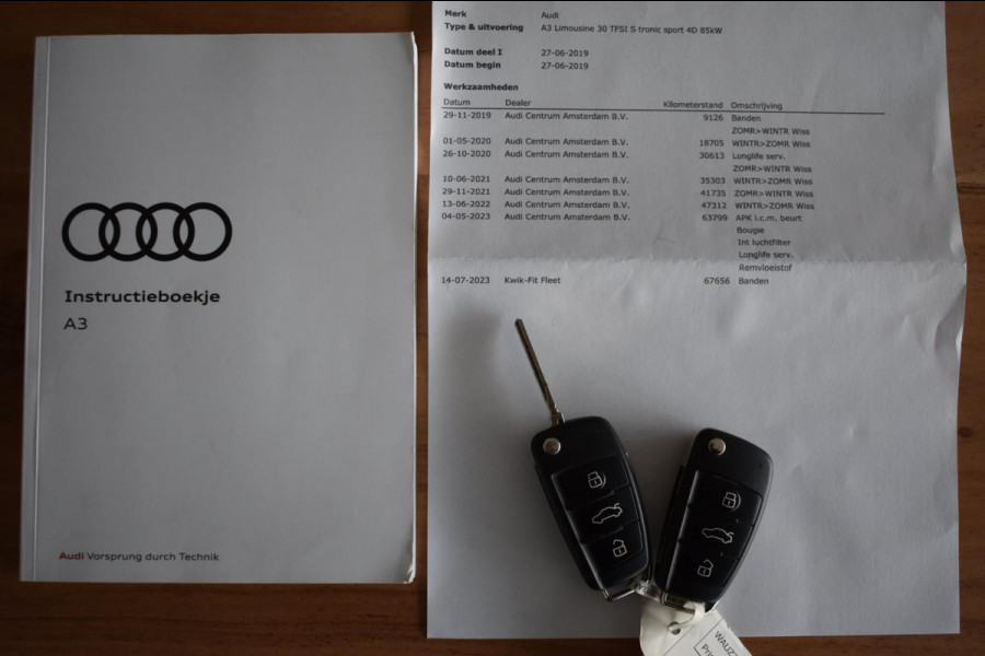 Audi A3 Limousine 30 TFSI Sport S Line | LED | DEALER ONDERHOUDEN | DAB | NAP | NAVIGATIE | CLIMATE CONTROLE