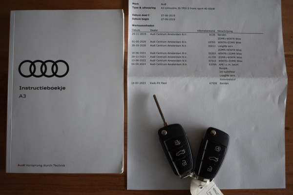Audi A3 Limousine 30 TFSI Sport S Line | LED | DEALER ONDERHOUDEN | DAB | NAP | NAVIGATIE | CLIMATE CONTROLE