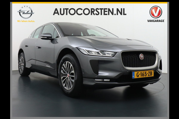 Jaguar I-PACE EV400pk 4WD Leer Pano-Dak Meridan-HiFi 90kWh Camera Apple Carplay Android Auto Stuurverwarming DAB PDC Keyless entry/start LED Lmv 18" Bluetooth WiFi Verkeersbord detectie Cruise Control  Uitparkeer waarschuwing Business Edition 400PK 696NM Koppel