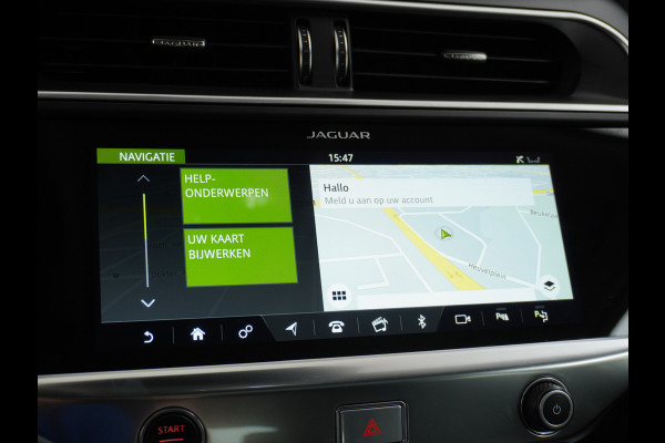 Jaguar I-PACE EV400pk 4WD Leer Pano-Dak Meridan-HiFi 90kWh Camera Apple Carplay Android Auto Stuurverwarming DAB PDC Keyless entry/start LED Lmv 18" Bluetooth WiFi Verkeersbord detectie Cruise Control  Uitparkeer waarschuwing Business Edition 400PK 696NM Koppel