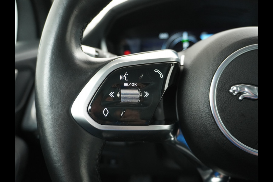 Jaguar I-PACE EV400pk 4WD Leer Pano-Dak Meridan-HiFi 90kWh Camera Apple Carplay Android Auto Stuurverwarming DAB PDC Keyless entry/start LED Lmv 18" Bluetooth WiFi Verkeersbord detectie Cruise Control  Uitparkeer waarschuwing Business Edition 400PK 696NM Koppel