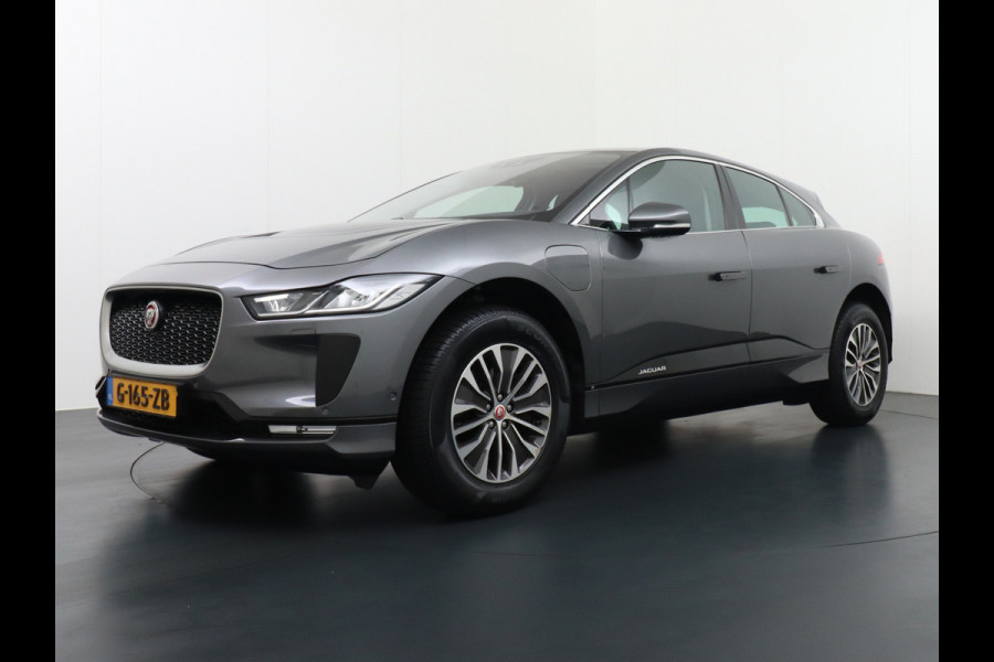 Jaguar I-PACE EV400pk 4WD Leer Pano-Dak Meridan-HiFi 90kWh Camera Apple Carplay Android Auto Stuurverwarming DAB PDC Keyless entry/start LED Lmv 18" Bluetooth WiFi Verkeersbord detectie Cruise Control  Uitparkeer waarschuwing Business Edition 400PK 696NM Koppel