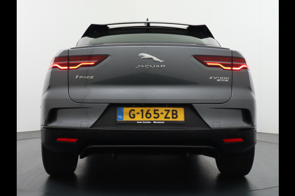 Jaguar I-PACE EV400pk 4WD Leer Pano-Dak Meridan-HiFi 90kWh Camera Apple Carplay Android Auto Stuurverwarming DAB PDC Keyless entry/start LED Lmv 18" Bluetooth WiFi Verkeersbord detectie Cruise Control  Uitparkeer waarschuwing Business Edition 400PK 696NM Koppel