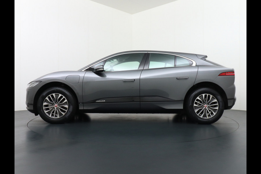 Jaguar I-PACE EV400pk 4WD Leer Pano-Dak Meridan-HiFi 90kWh Camera Apple Carplay Android Auto Stuurverwarming DAB PDC Keyless entry/start LED Lmv 18" Bluetooth WiFi Verkeersbord detectie Cruise Control  Uitparkeer waarschuwing Business Edition 400PK 696NM Koppel