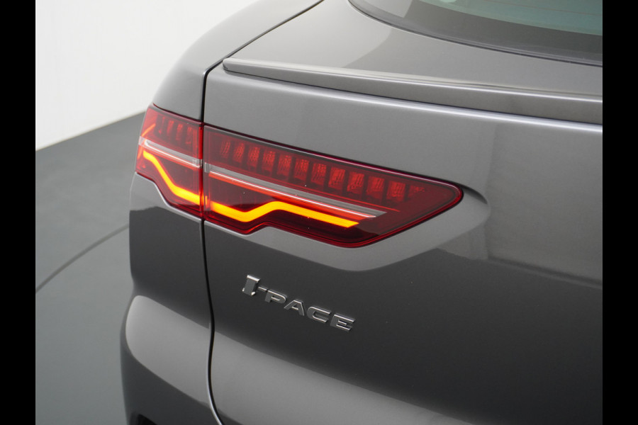 Jaguar I-PACE EV400pk 4WD Leer Pano-Dak Meridan-HiFi 90kWh Camera Apple Carplay Android Auto Stuurverwarming DAB PDC Keyless entry/start LED Lmv 18" Bluetooth WiFi Verkeersbord detectie Cruise Control  Uitparkeer waarschuwing Business Edition 400PK 696NM Koppel