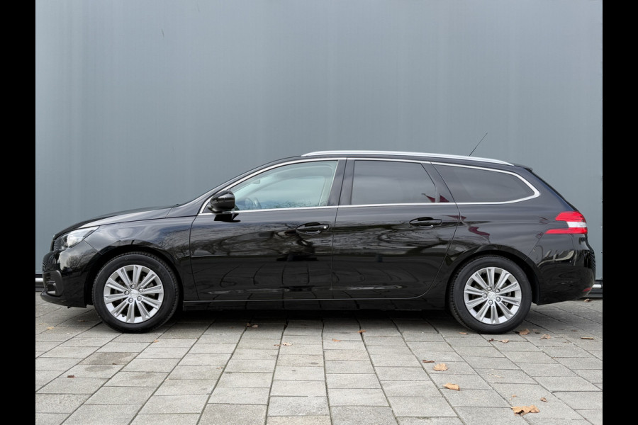 Peugeot 308 SW BWJ 10-2019 | 1.2PT 131PK Allure | PANO | TREKHAAK | CRUISE | CAMERA | CLIMA | NAVI | LEDER/STOF