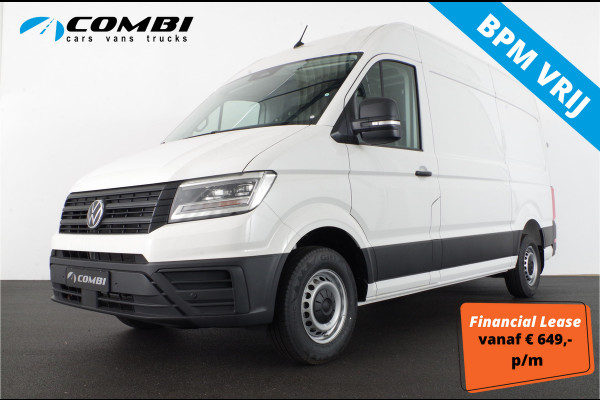 Volkswagen Crafter 35 2.0 TDI L3H3 > Nieuw type en BPM vrij! LED/Camera/Comfort stoel... | 6810 | Lease ook mogelijk!