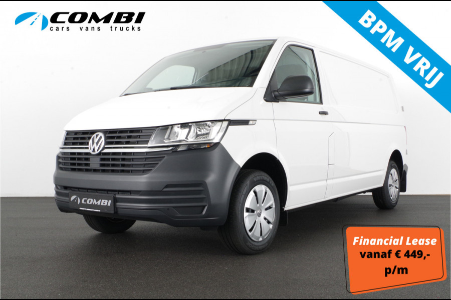 Volkswagen Transporter 2.0 TDI L2H1 28 >BPM vrij | Direct leverbaar/110pk/navi/cruise/Lederen stuur/Apple Carplay/Android Auto Operational lease is ook mogelijk! 4557