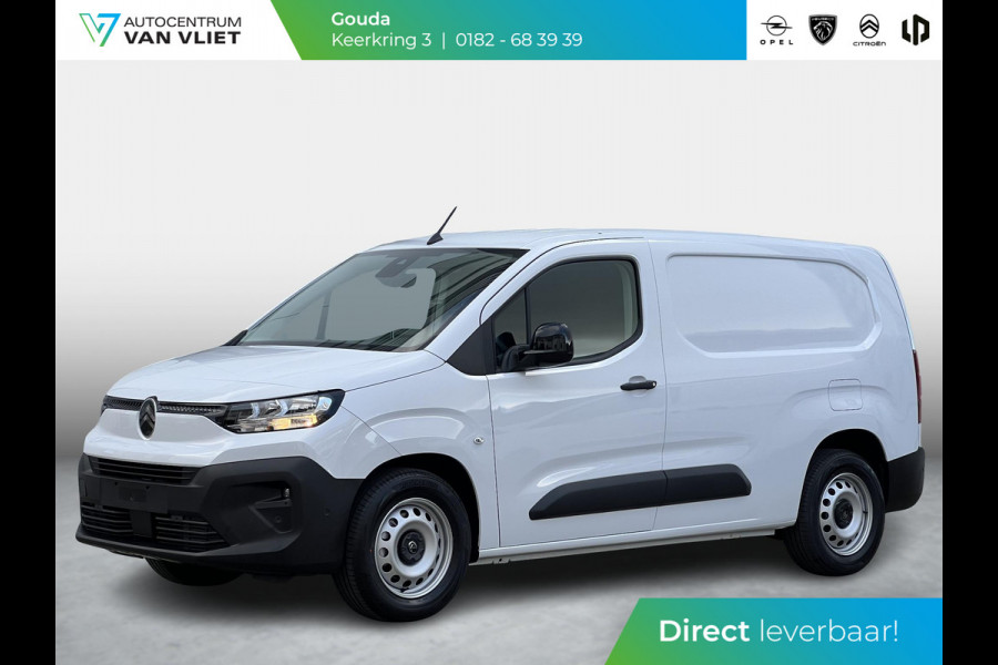 Citroën E-Berlingo L2 50 kWh 136pk | navi incl. Apple Carplay | camera | parkeersensoren voor & achter | digitale binnenspiegel | rijklaarprijs