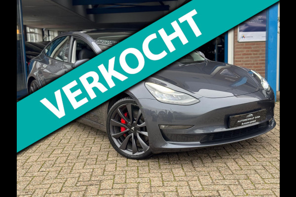 Tesla Model 3 Performance AWD 75 kWh 2020 Garantie 2028!