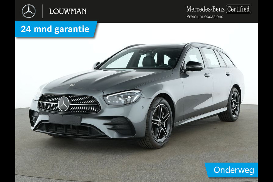 Mercedes-Benz E-Klasse Estate 300 e AMG Plug-In Hybride | AMG Line | Night Pakket | Schuif-Kanteldak | Rij-assistentiepakket Plus | Spiegel Pakket | Inclusief 24 maanden MB Certified garantie voor Europa.