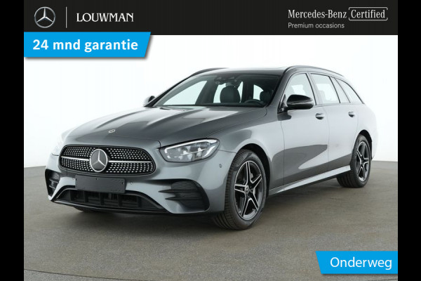 Mercedes-Benz E-Klasse Estate 300 e AMG Plug-In Hybride | AMG Line | Night Pakket | Schuif-Kanteldak | Rij-assistentiepakket Plus | Spiegel Pakket | Inclusief 24 maanden MB Certified garantie voor Europa.