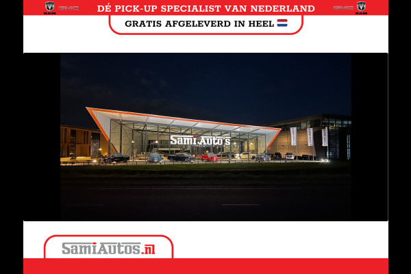 Dodge Ram 1500 LIMITED NIGHT HIGH OUTPUT H.O 540PK 706 Nm 2025 | XB9 | MASSAGE | BOM VOL | CREW CAB | DUBBELE CABINE | GRIJSKENTEKEN | DE MEEST LUXUEUZE en BEGEERDE Pick-up VOORRAAD NR 2356 - 0990