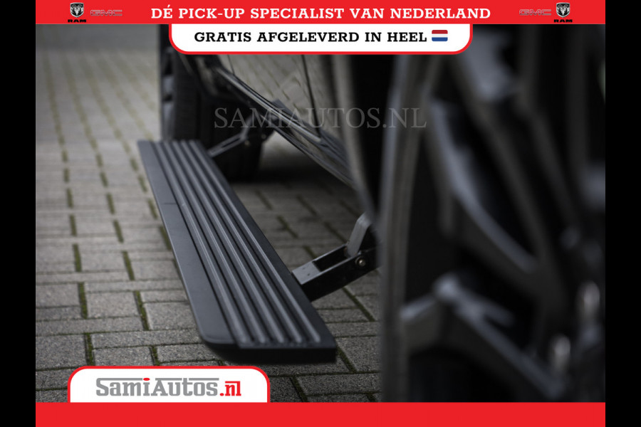 Dodge Ram 1500 LIMITED NIGHT HIGH OUTPUT H.O 540PK 706 Nm 2025 | XB9 | MASSAGE | BOM VOL | CREW CAB | DUBBELE CABINE | GRIJSKENTEKEN | DE MEEST LUXUEUZE en BEGEERDE Pick-up VOORRAAD NR 2356 - 0990