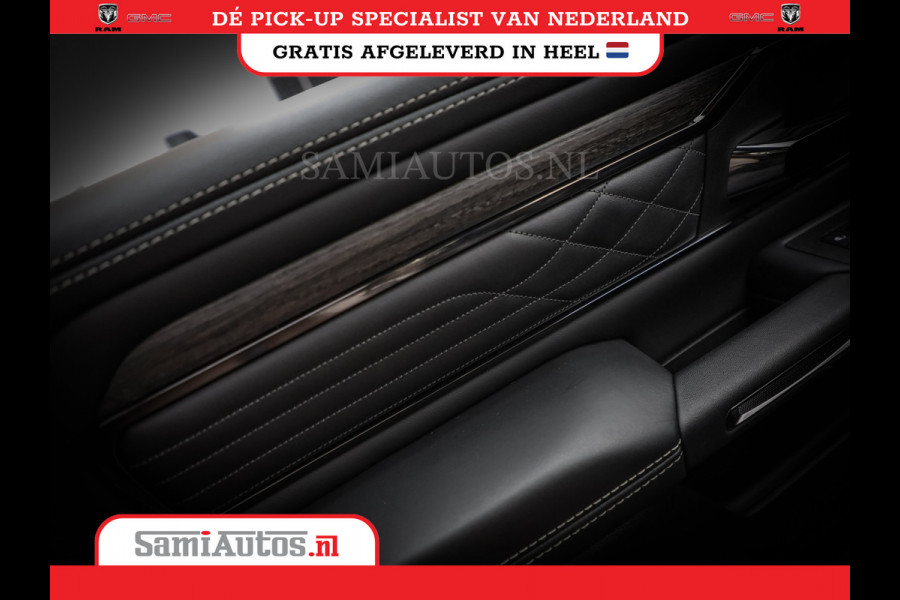 Dodge Ram 1500 LIMITED NIGHT HIGH OUTPUT H.O 540PK 706 Nm 2025 | XB9 | MASSAGE | BOM VOL | CREW CAB | DUBBELE CABINE | GRIJSKENTEKEN | DE MEEST LUXUEUZE en BEGEERDE Pick-up VOORRAAD NR 2356 - 0990