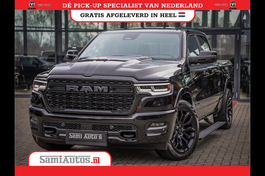 Dodge Ram 1500 LIMITED HIGH OUTPUT | 706 NM 540PK | RAM VOL | DEMO | DEZE RAM BESCHIKT OVER ALLE BESCHIKBARE OPTIES | DUBBELE CAINE | 5 PERSOONS | DC |
