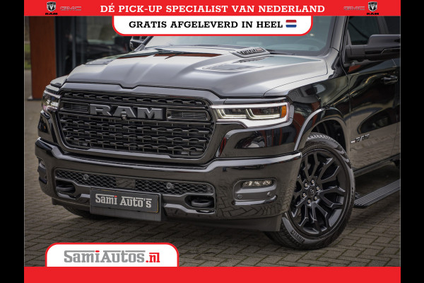 Dodge Ram 1500 LIMITED HIGH OUTPUT | 706 NM 540PK | RAM VOL | DEMO | DEZE RAM BESCHIKT OVER ALLE BESCHIKBARE OPTIES | DUBBELE CAINE | 5 PERSOONS | DC |