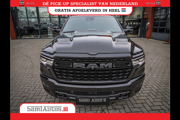Dodge Ram 1500 LIMITED HIGH OUTPUT | 706 NM 540PK | RAM VOL | DEMO | DEZE RAM BESCHIKT OVER ALLE BESCHIKBARE OPTIES | DUBBELE CAINE | 5 PERSOONS | DC |