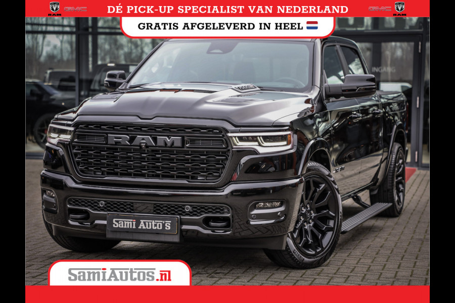 Dodge Ram 1500 LIMITED HIGH OUTPUT | 706 NM 540PK | RAM VOL | DEMO | DEZE RAM BESCHIKT OVER ALLE BESCHIKBARE OPTIES | DUBBELE CAINE | 5 PERSOONS | DC |
