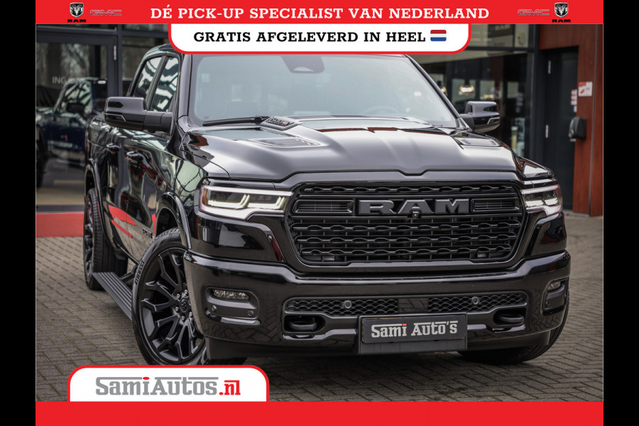 Dodge Ram 1500 LIMITED HIGH OUTPUT | 706 NM 540PK | RAM VOL | DEMO | DEZE RAM BESCHIKT OVER ALLE BESCHIKBARE OPTIES | DUBBELE CAINE | 5 PERSOONS | DC |