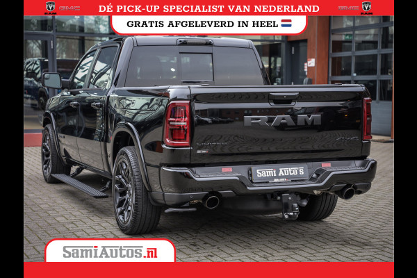 Dodge Ram 1500 LIMITED HIGH OUTPUT | 706 NM 540PK | RAM VOL | DEMO | DEZE RAM BESCHIKT OVER ALLE BESCHIKBARE OPTIES | DUBBELE CAINE | 5 PERSOONS | DC |