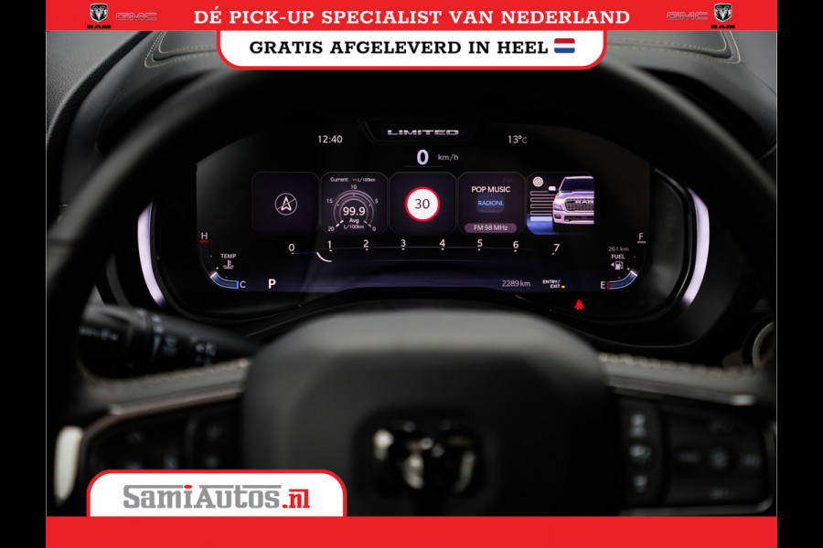 Dodge Ram 1500 LIMITED HIGH OUTPUT | 706 NM 540PK | RAM VOL | DEMO | DEZE RAM BESCHIKT OVER ALLE BESCHIKBARE OPTIES | DUBBELE CAINE | 5 PERSOONS | DC |