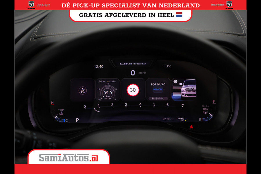 Dodge Ram 1500 LIMITED HIGH OUTPUT | 706 NM 540PK | RAM VOL | DEMO | DEZE RAM BESCHIKT OVER ALLE BESCHIKBARE OPTIES | DUBBELE CAINE | 5 PERSOONS | DC |