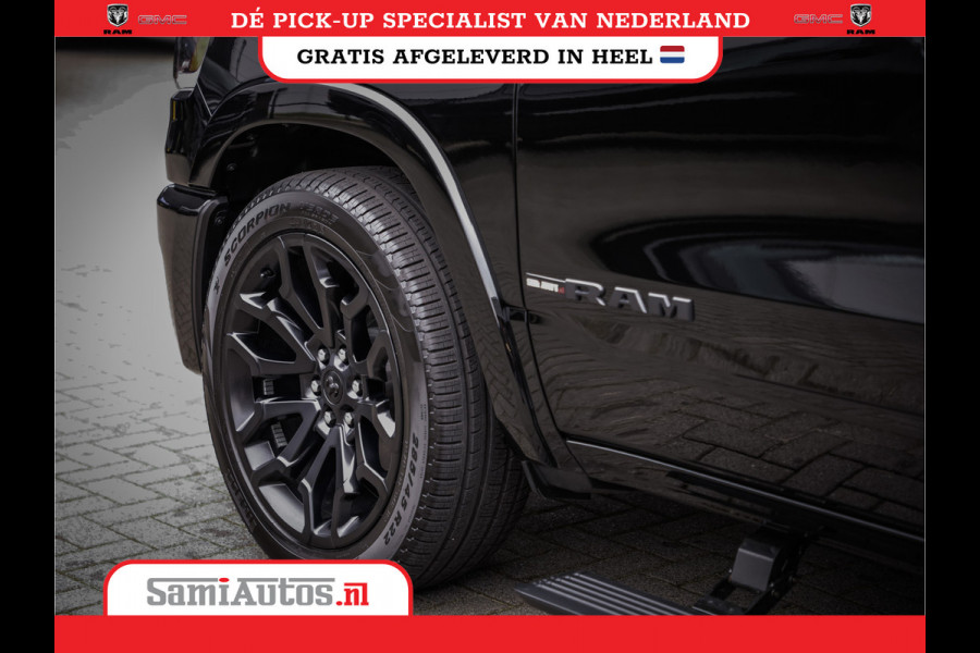 Dodge Ram 1500 LIMITED HIGH OUTPUT | 706 NM 540PK | RAM VOL | DEMO | DEZE RAM BESCHIKT OVER ALLE BESCHIKBARE OPTIES | DUBBELE CAINE | 5 PERSOONS | DC |
