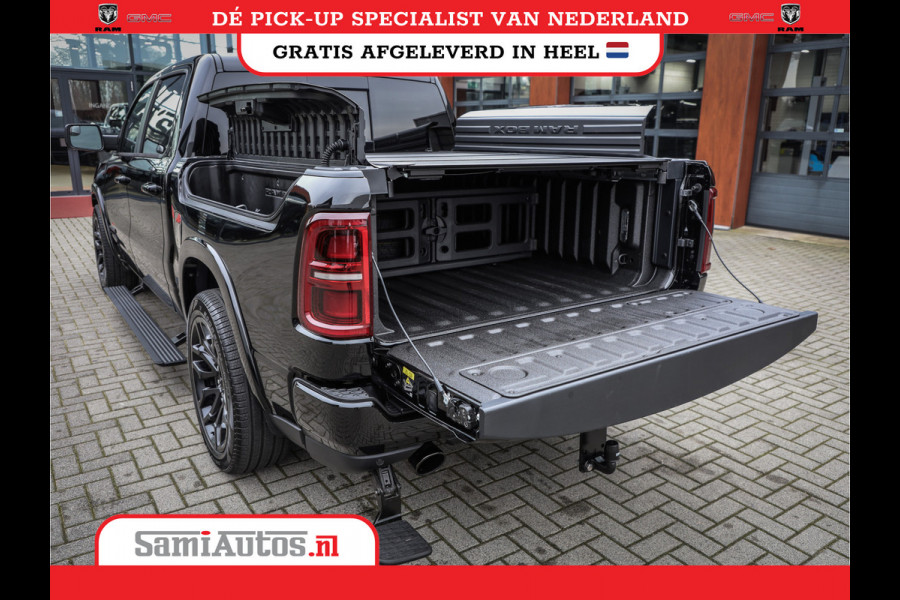 Dodge Ram 1500 LIMITED HIGH OUTPUT | 706 NM 540PK | RAM VOL | DEMO | DEZE RAM BESCHIKT OVER ALLE BESCHIKBARE OPTIES | DUBBELE CAINE | 5 PERSOONS | DC |