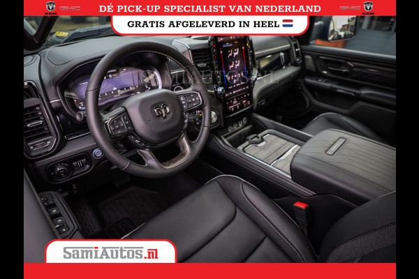 Dodge Ram 1500 LIMITED NIGHT HIGH OUTPUT | DE MEEST LUXUEUZE PICK UP | H.O 540PK 706 Nm 2025 | XB9 | MASSAGE | BOM VOL | CREW CAB | DUBBELE CABINE | GRIJSKENTEKEN | 5 PERSOONS | VOORRAAD NR 2337 - 7694