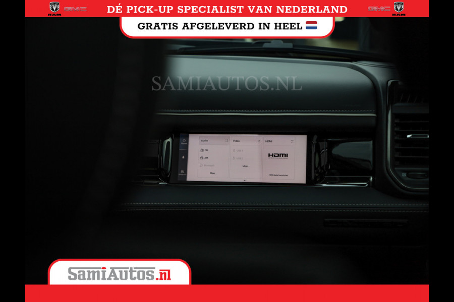 Dodge Ram 1500 LIMITED NIGHT HIGH OUTPUT | DE MEEST LUXUEUZE PICK UP | H.O 540PK 706 Nm 2025 | XB9 | MASSAGE | BOM VOL | CREW CAB | DUBBELE CABINE | GRIJSKENTEKEN | 5 PERSOONS | VOORRAAD NR 2337 - 7694